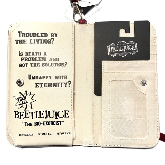 Beetlejuice Wristlet Handbook Recently Deceased - Picture 5 of 8